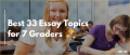 english essay topics for grade 7